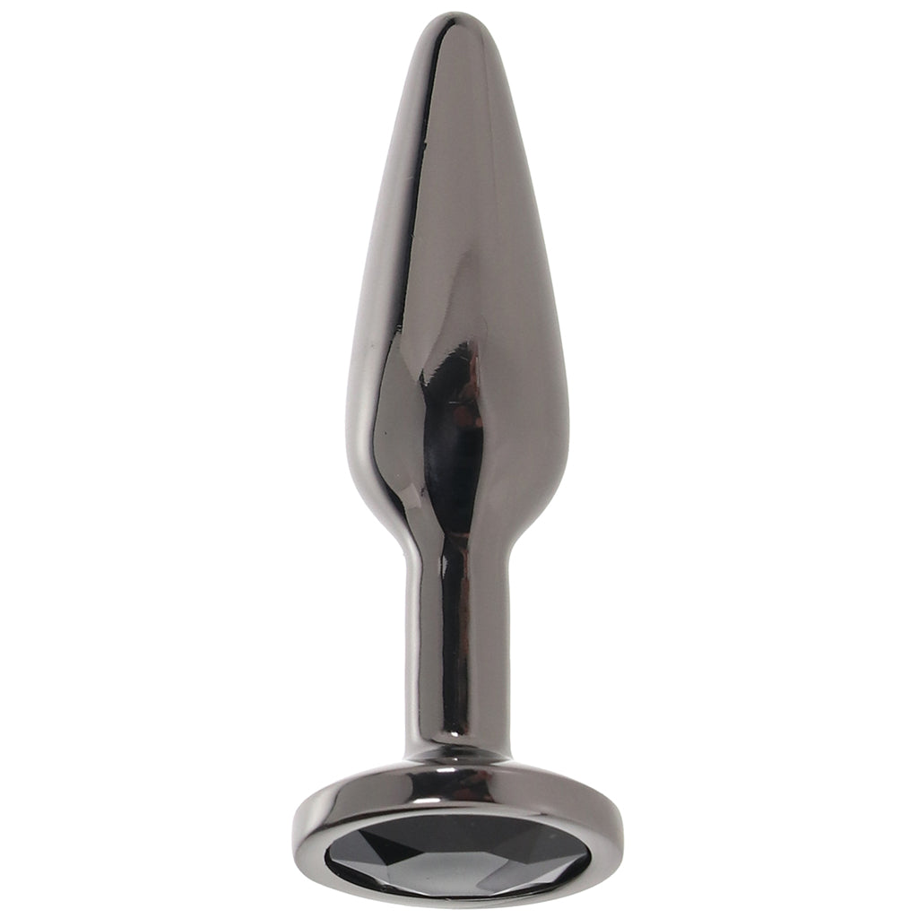 Assets Medium Tapered Butt Plug in Gunmetal