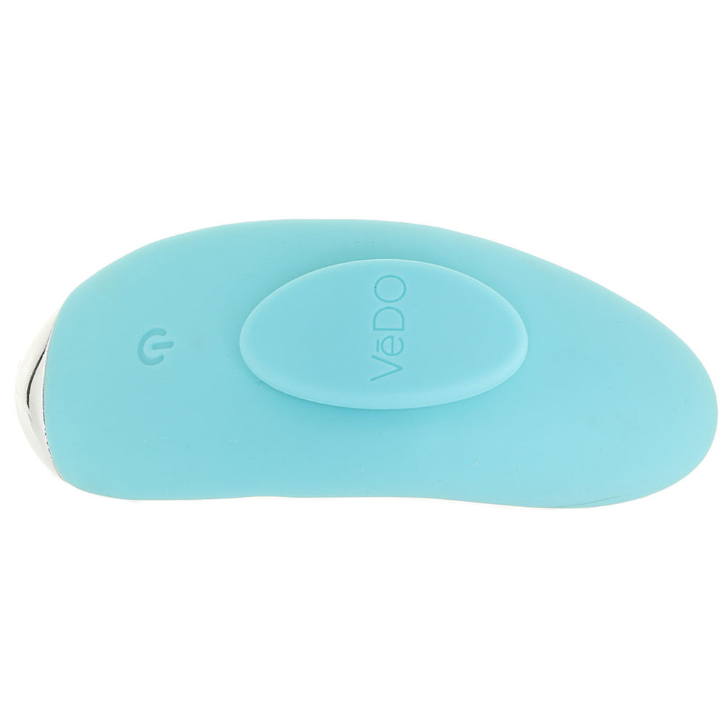 Rechargeable Magnetic Panty Vibe in Turquoise