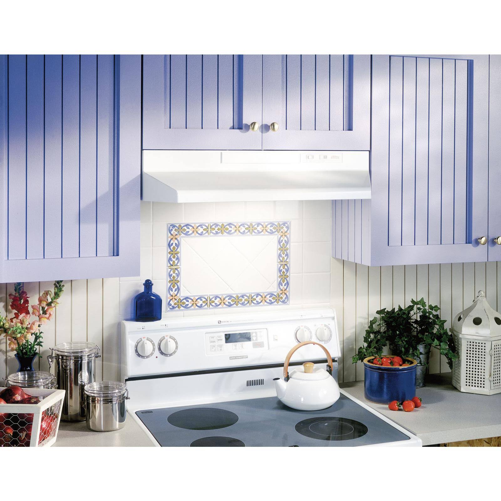 Broan F404201 42x22 Convertible Range Hood, White