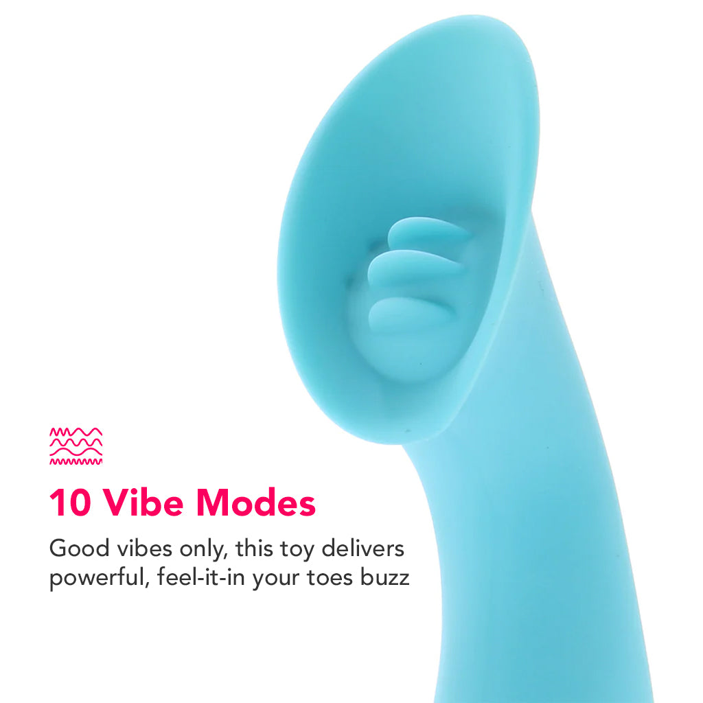 Silicone Climaxer Vibe in Teal