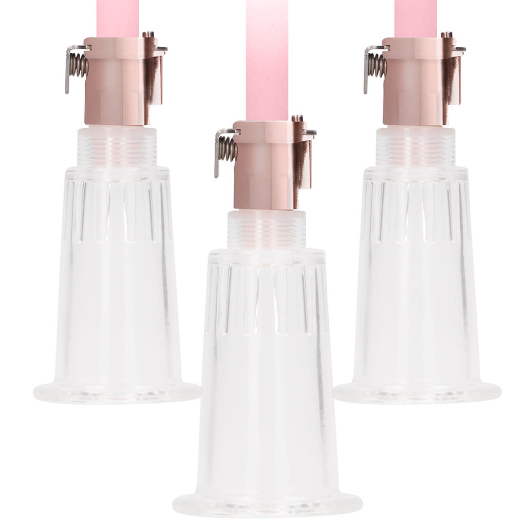 Rose Gold Clitoral & Nipple Pump Set in Medium