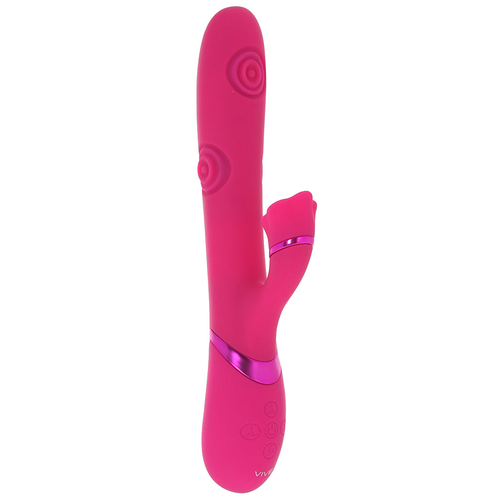 Vive Fiore Air Wave Tapping Rabbit Vibe
