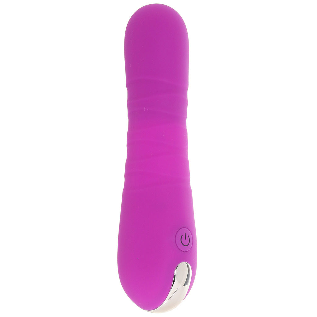 Thrusting Silicone Vibe in Purple