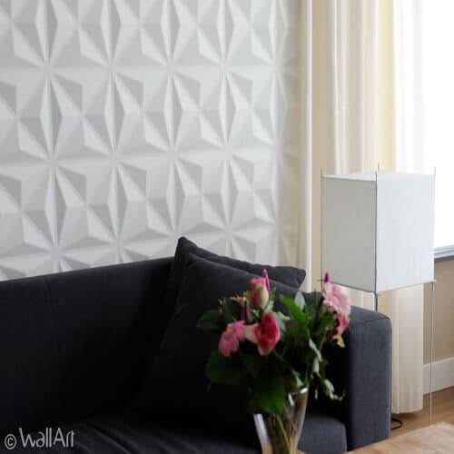 Wallart 3D Wall Panels - Textured Wall Tiles (12/BOX) 32 sqft- Cullinans Design.