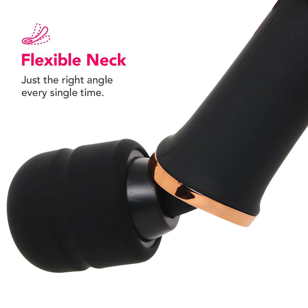 PinkCherry Rechargeable Wand in Black