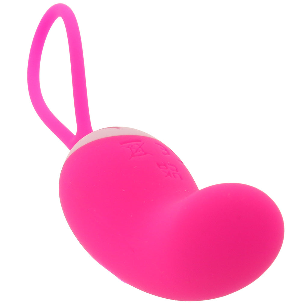 Silicone Mini Vibe with Remote in Pink