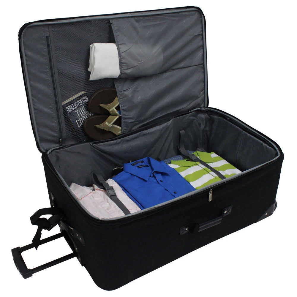 Traveler&s Choice Amsterdam Expandable Rolling Upright - 29x22 - Navy