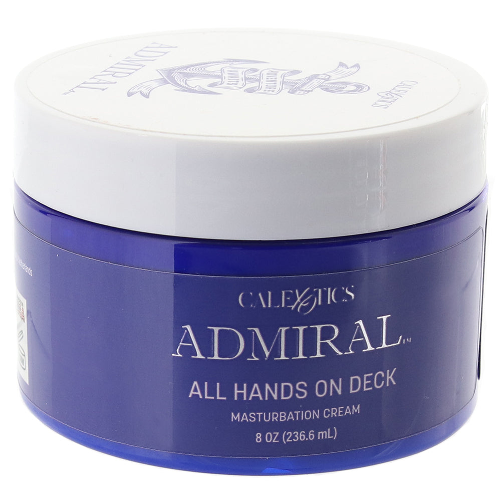 All Hands On Deck Masturbation Cream in 8oz/237ml
