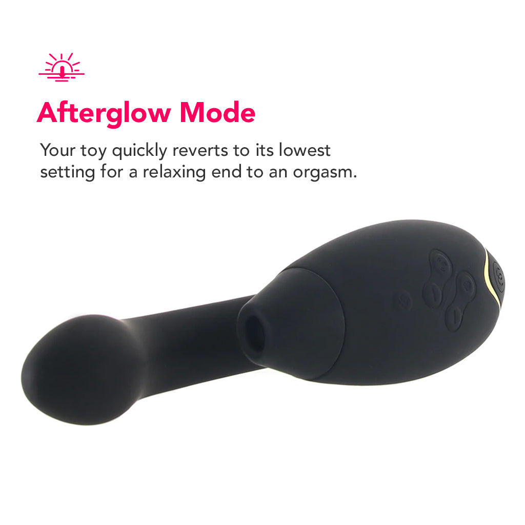 Duo 2 Clitoral & G-Spot Stimulator in Black