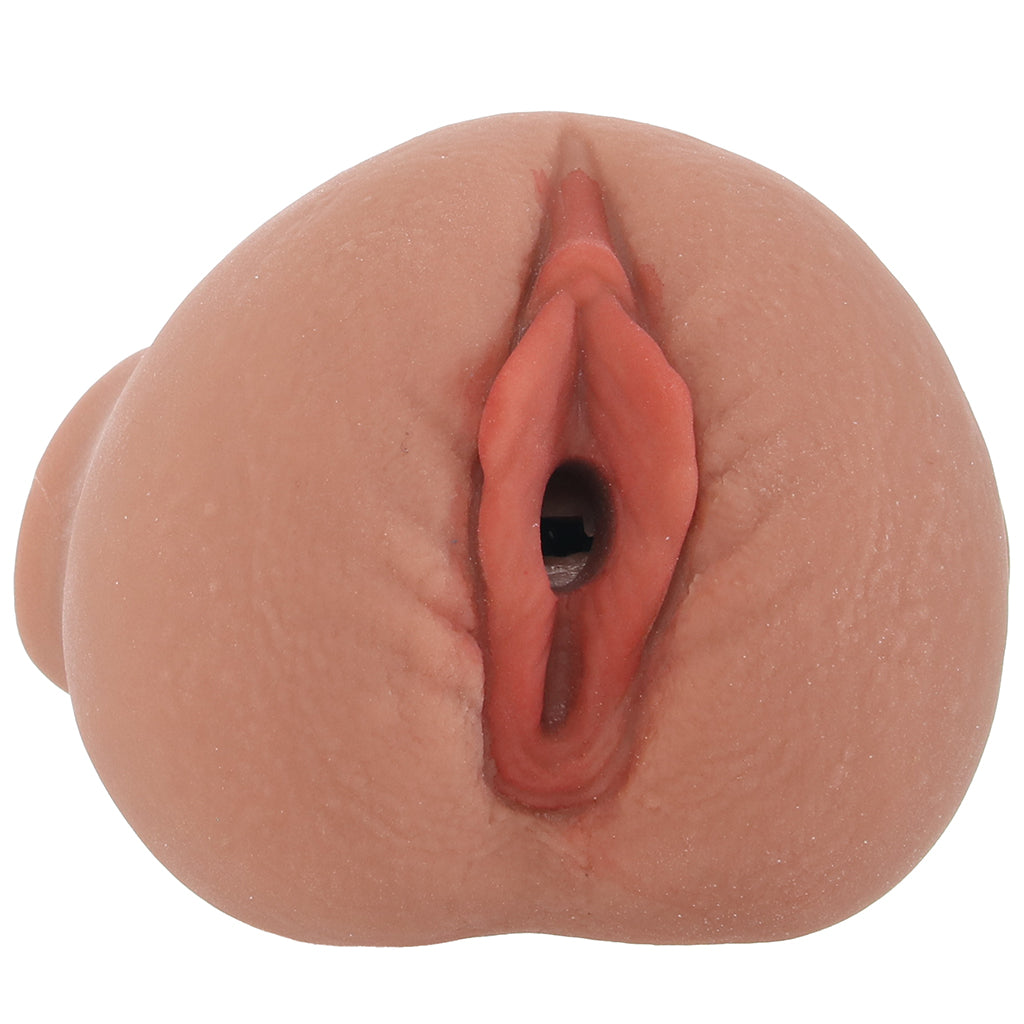 Pussy Pounder Squeeze Stroker in Brown