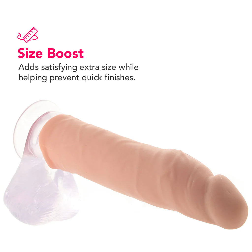 Penis Sleeve 7 Inch Extender in White