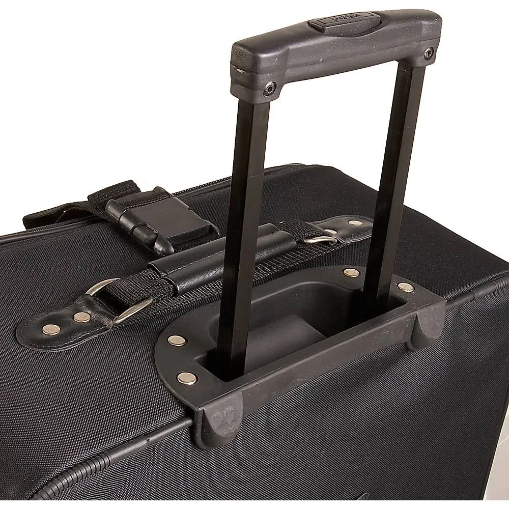 Traveler&s Choice Amsterdam Expandable Rolling Upright - 29x22 - Navy