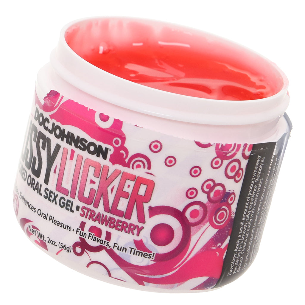 Licker Strawberry Oral Sex Gel in 2oz/56.6g
