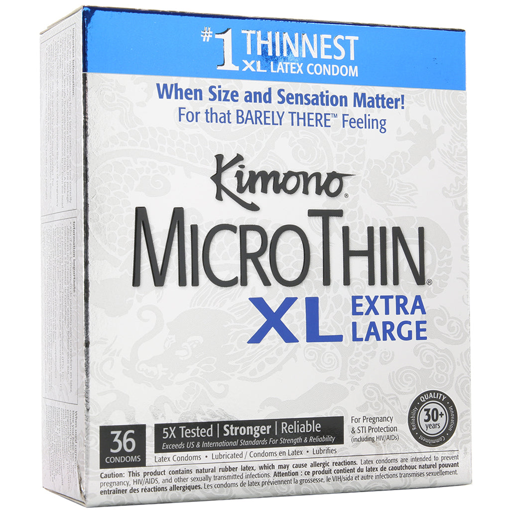 MicroThin XL Condoms in 36 Pack