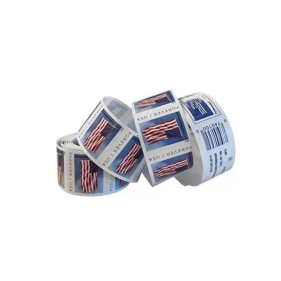 2019 U.S Flag Forever Stamps Roll 100pcs