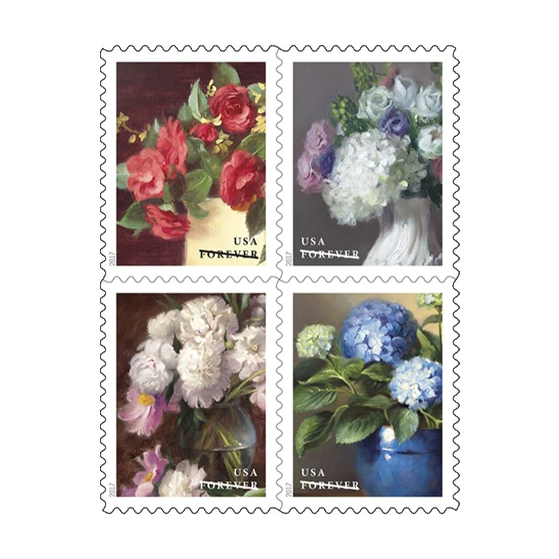 2017 USPS Flowers from the Garden Forever Stamps