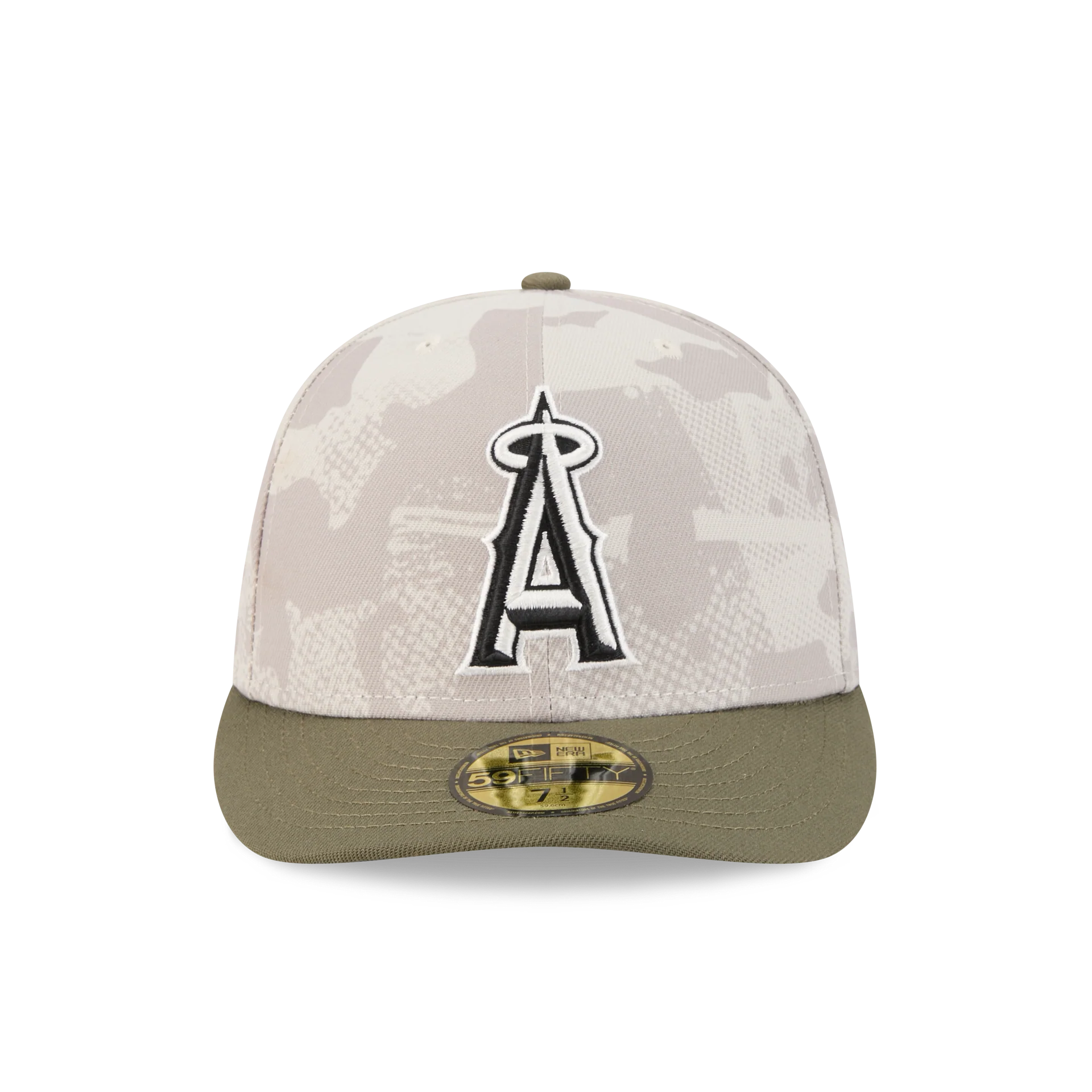 Los Angeles Angels Armed Forces Day 2025 59FIFTY Fitted Hat