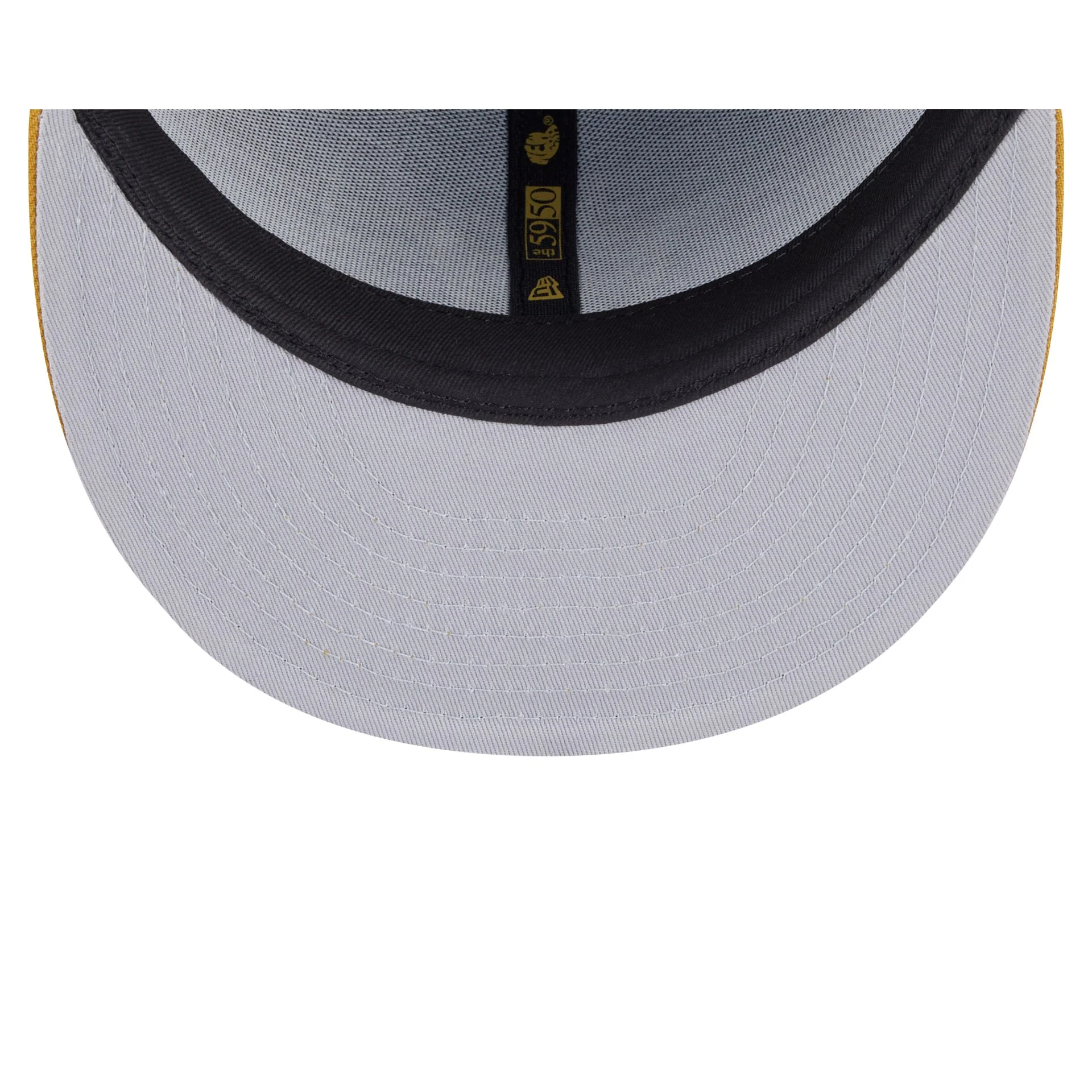 Miami Marlins Metallic Gold Logo 59FIFTY Fitted Hat