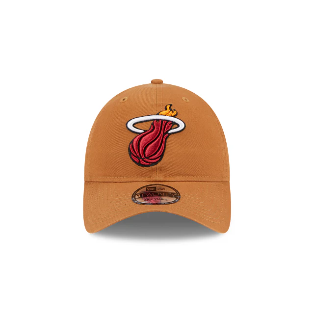 Miami Heat Light Bronze 9TWENTY Adjustable Hat