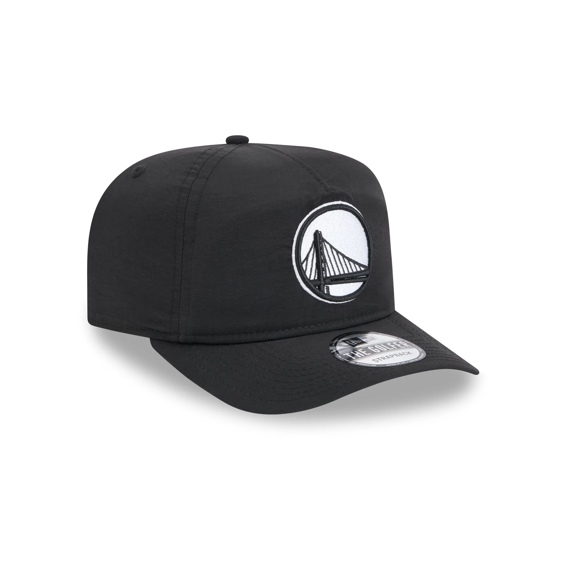 Golden State Warriors Everyday Nylon Black Golfer Hat