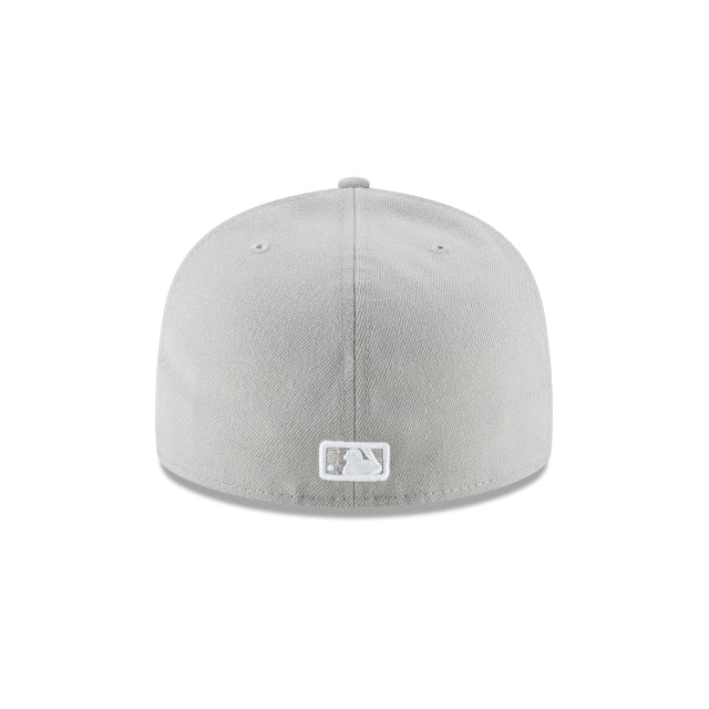 New York Yankees Gray Basic 59FIFTY Fitted Hat