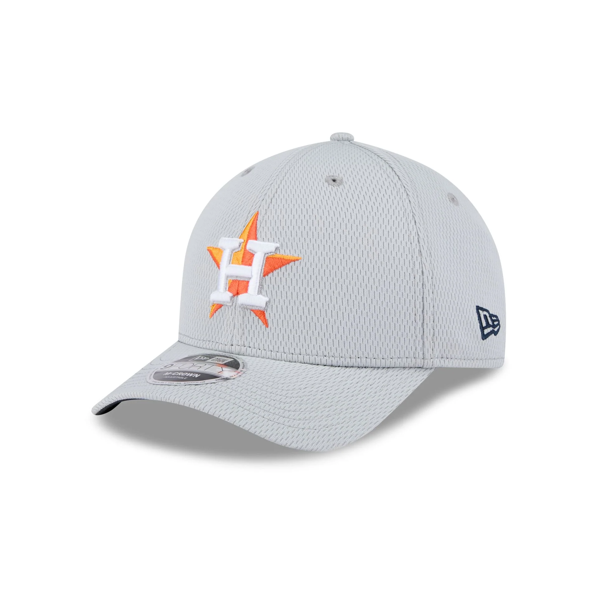 Houston Astros 2025 Clubhouse Gray 9FORTY M-Crown Snapback Hat