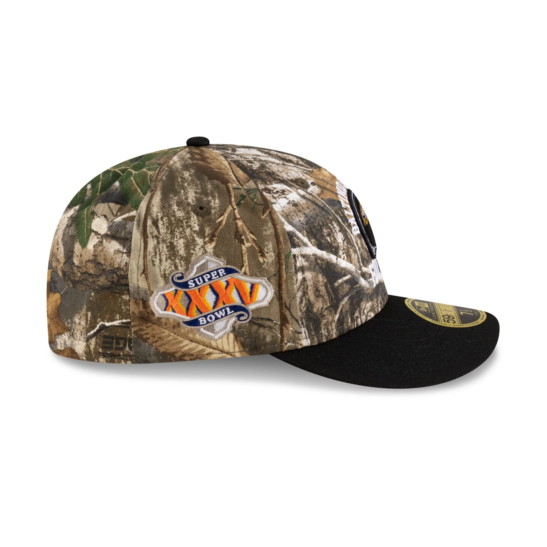 Just Caps Realtree Baltimore Ravens Low Profile 59FIFTY Fitted Hat