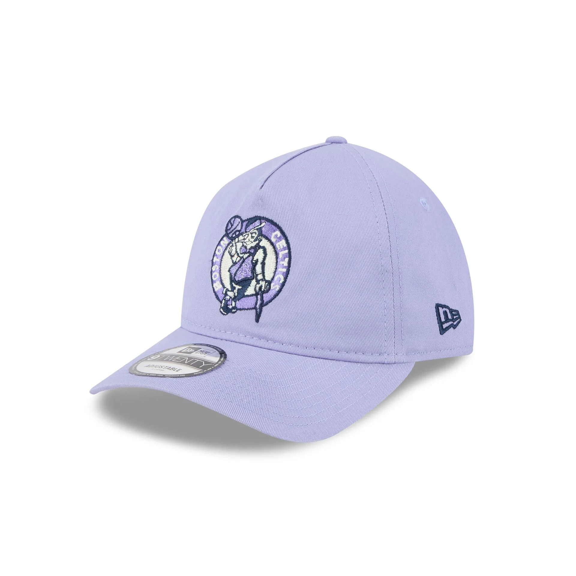 Boston Celtics Lavender 9TWENTY A-Frame Adjustable Hat