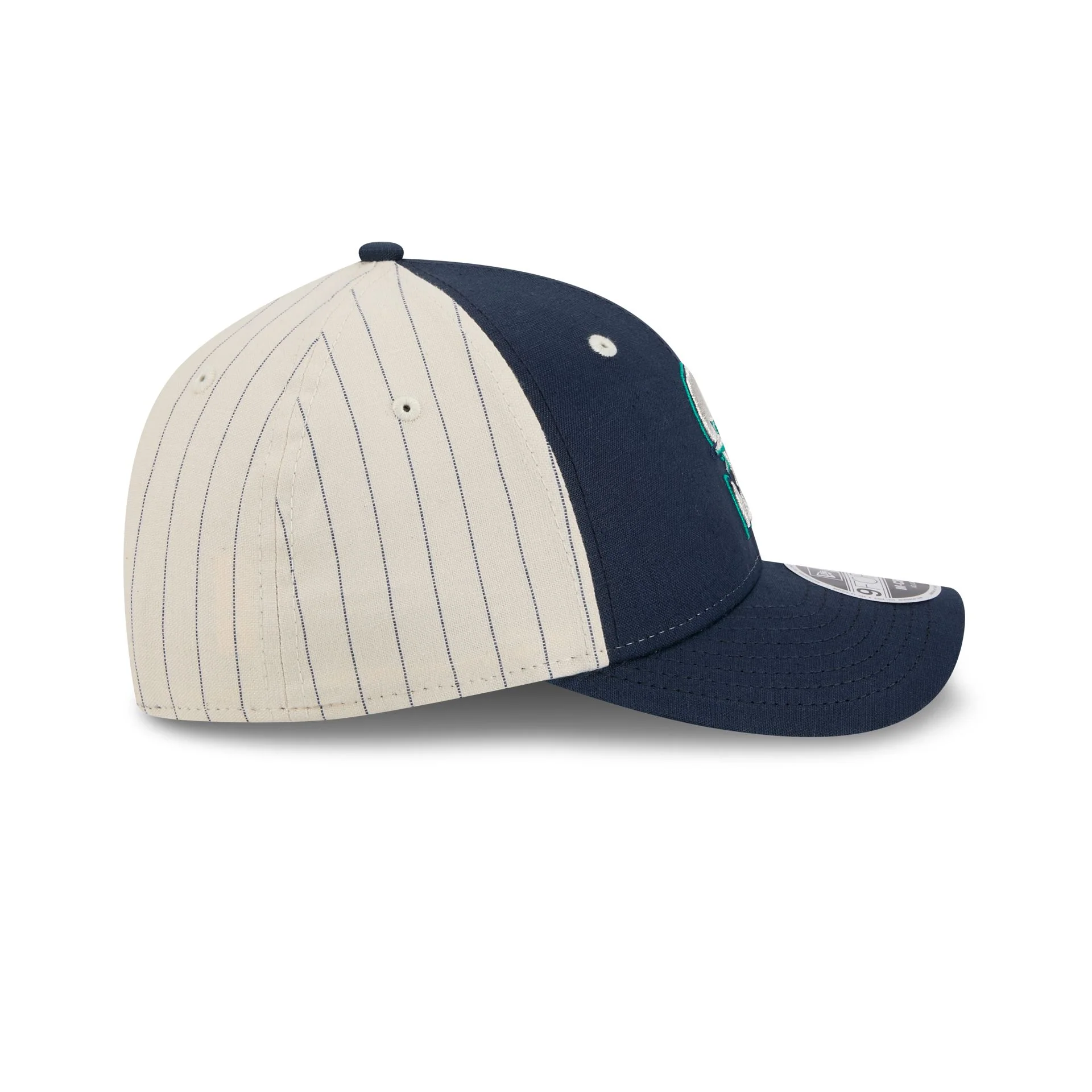 Seattle Mariners Linen 9FORTY M-Crown Snapback Hat