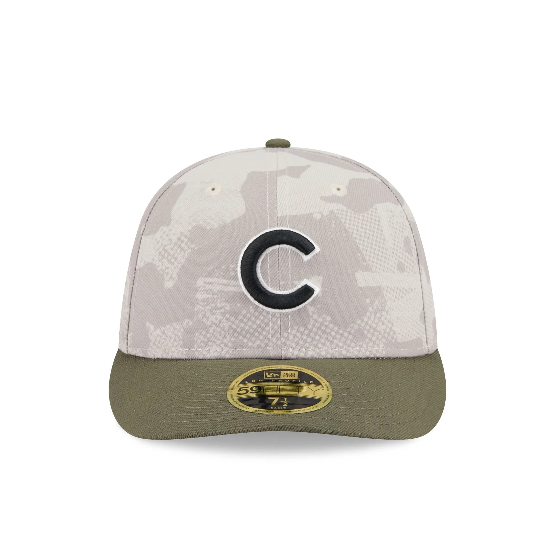 Chicago Cubs Armed Forces Day 2025 Low Profile 59FIFTY Fitted Hat