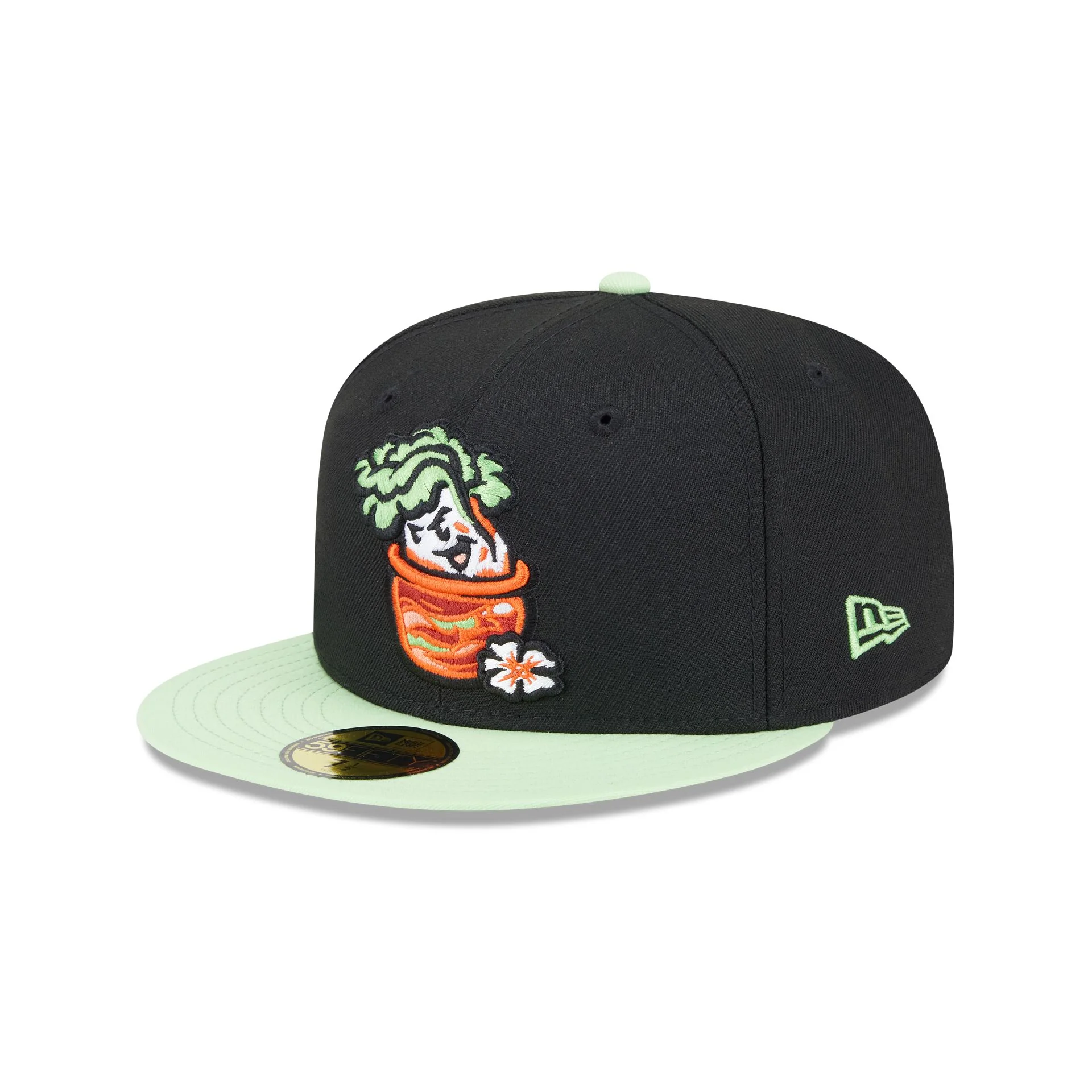 Montgomery Biscuits Theme Night Black 59FIFTY Fitted Hat