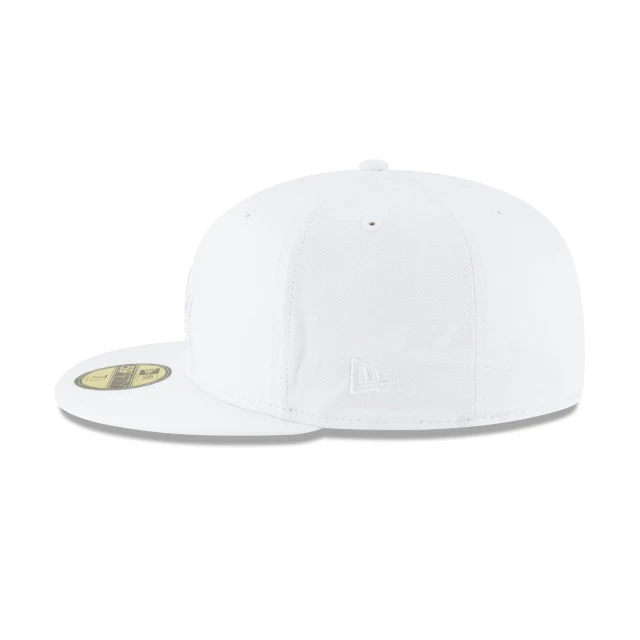 Los Angeles Dodgers Whiteout Basic 59FIFTY Fitted Hat