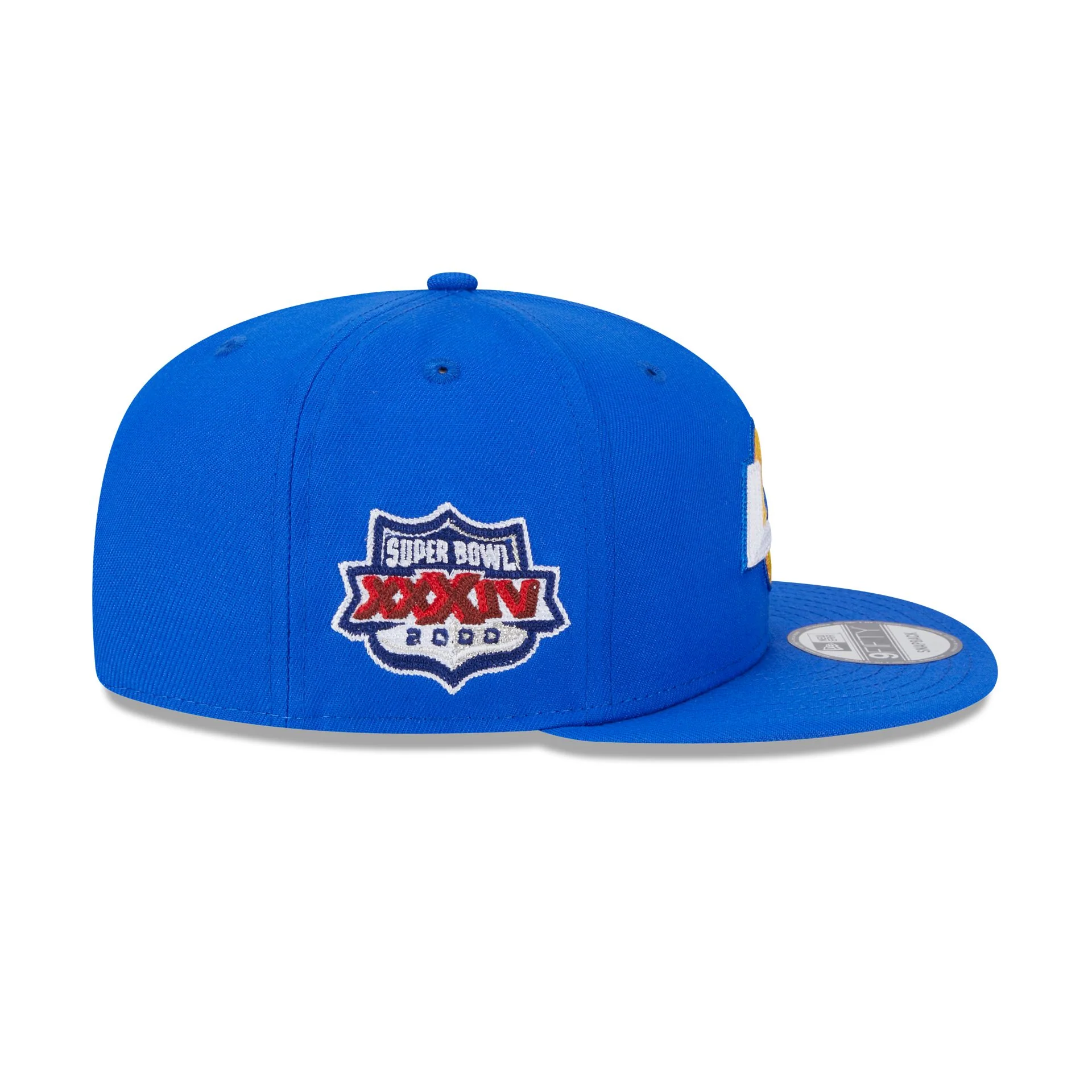Alpha Industries x Los Angeles Rams Blue 9FIFTY Snapback Hat