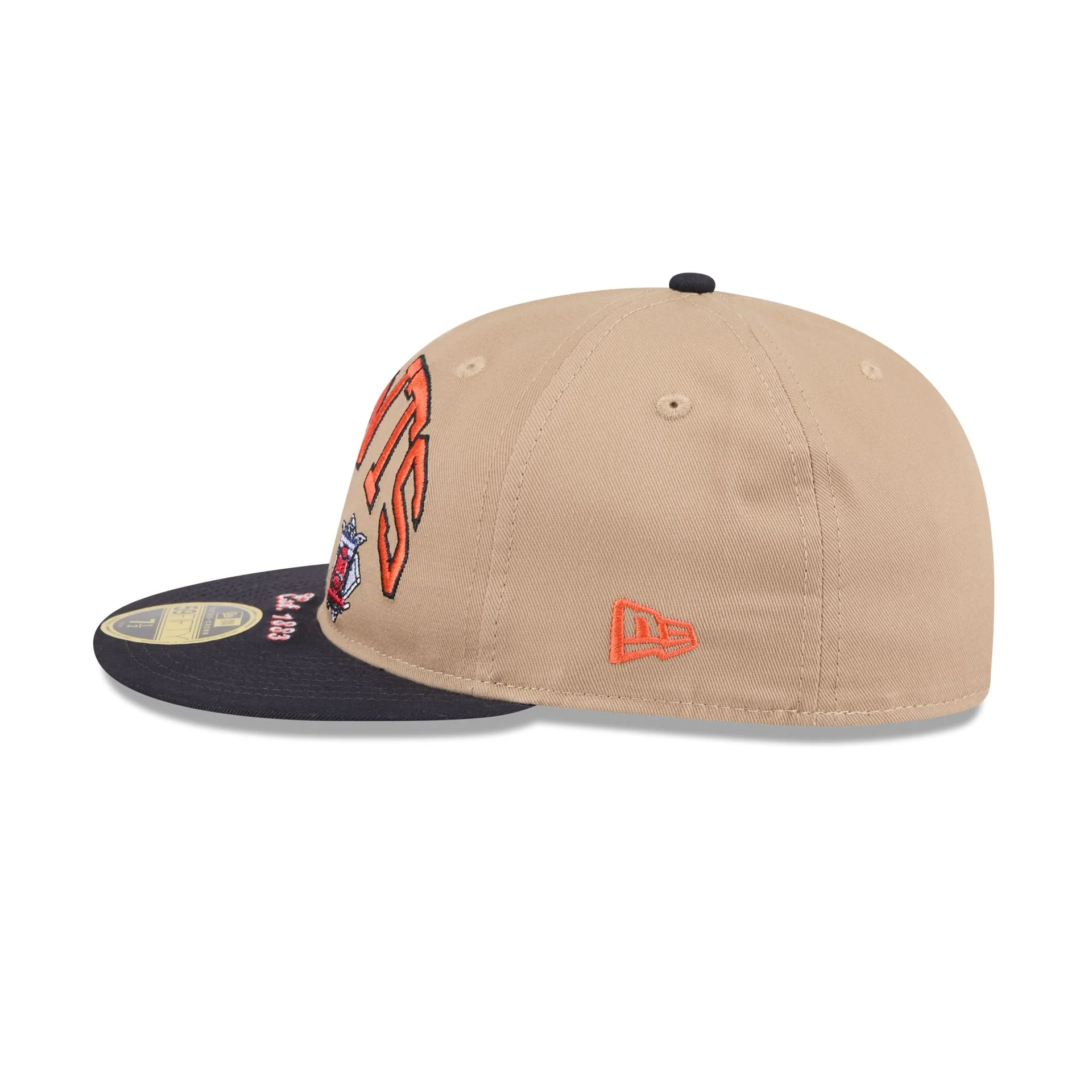New York Giants Camel Retro Crown 59FIFTY Fitted Hat