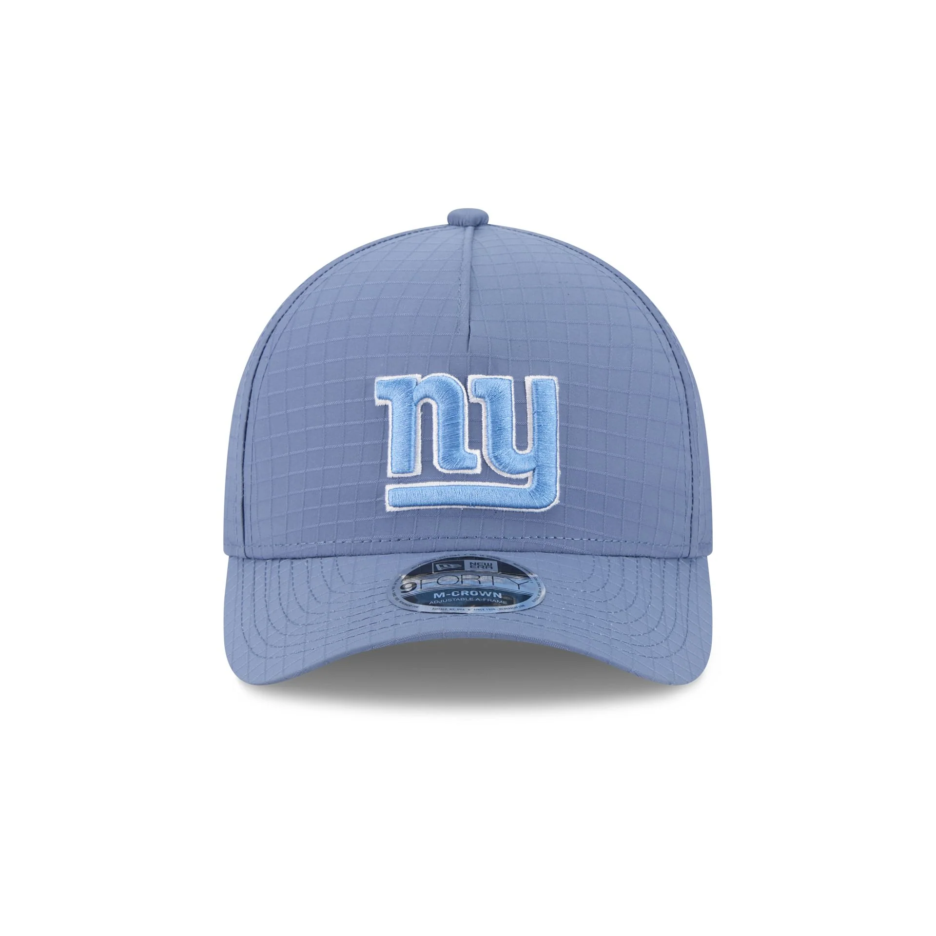 New York Giants Blue Ripstop 9FORTY M-Crown A-Frame Snapback Hat