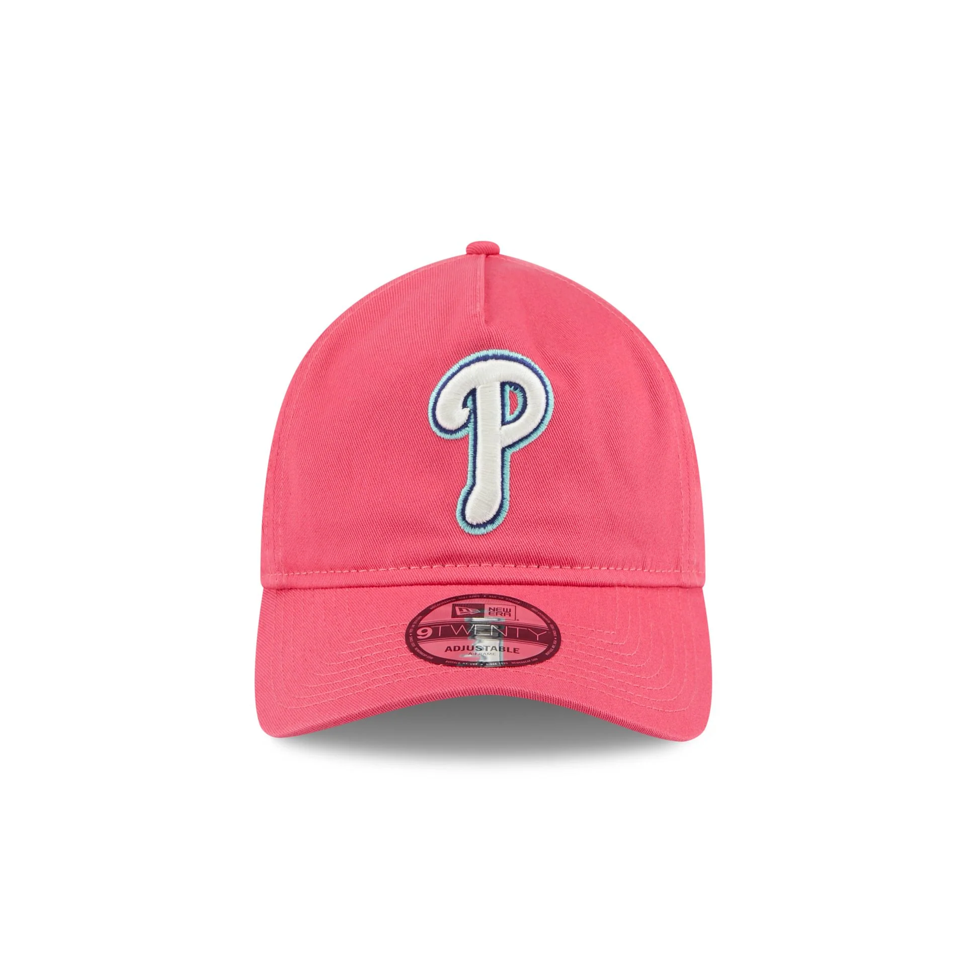 Philadelphia Phillies Coral 9TWENTY A-Frame Adjustable Hat