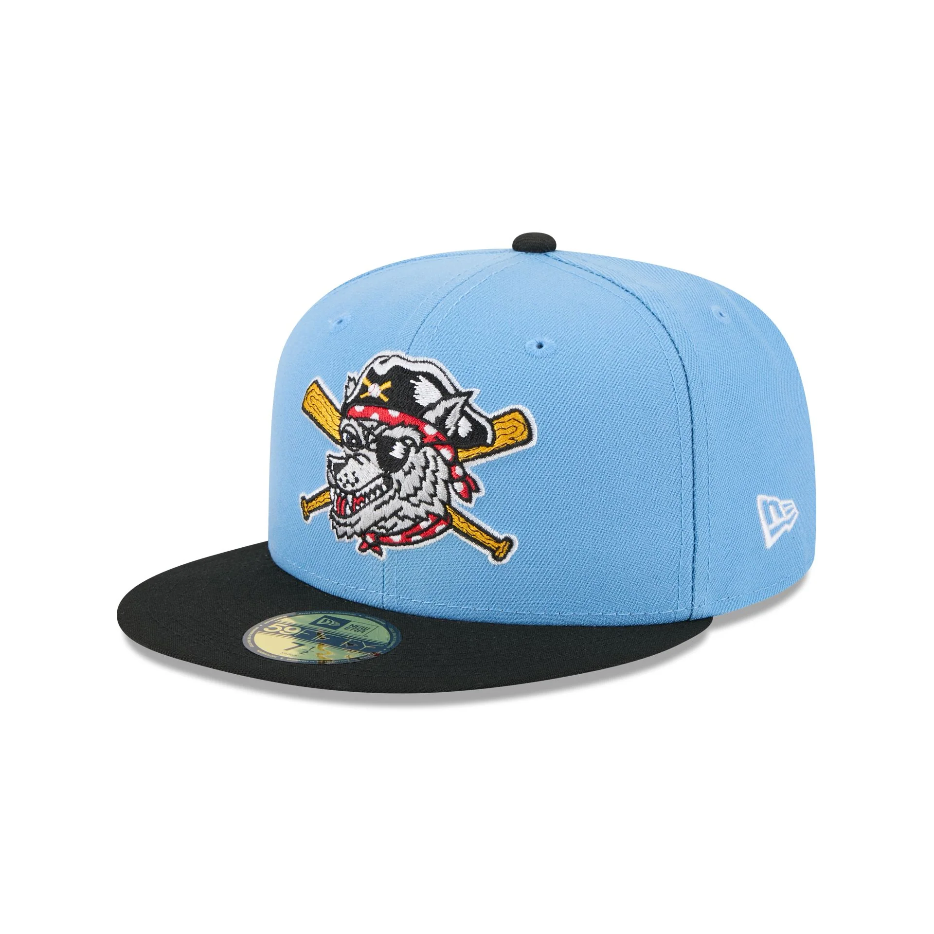 Erie Seawolves Theme Night Blue 59FIFTY Fitted Hat
