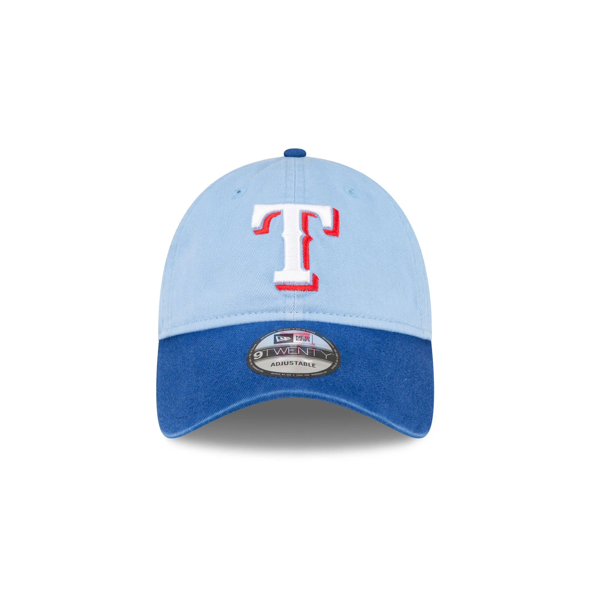 Texas Rangers Core Classic Replica Light Blue 9TWENTY Adjustable Hat