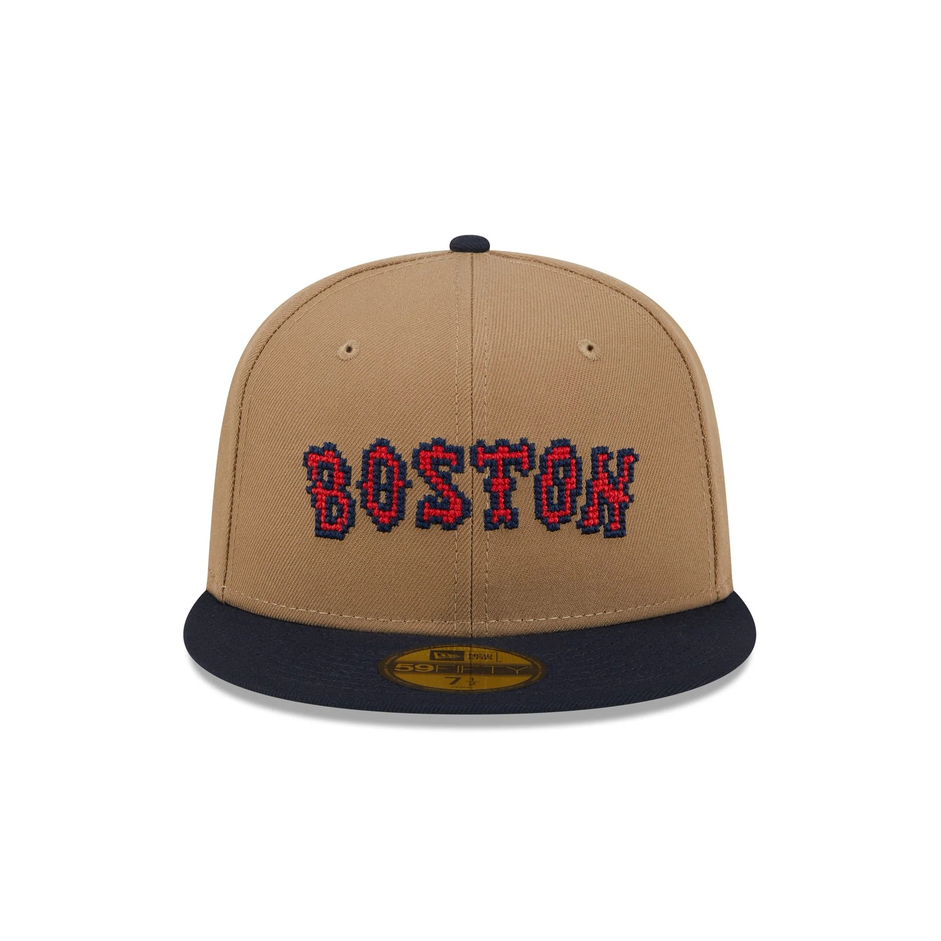 Boston Red Sox Classic 8-Bit Wordmark 59FIFTY Fitted Hat