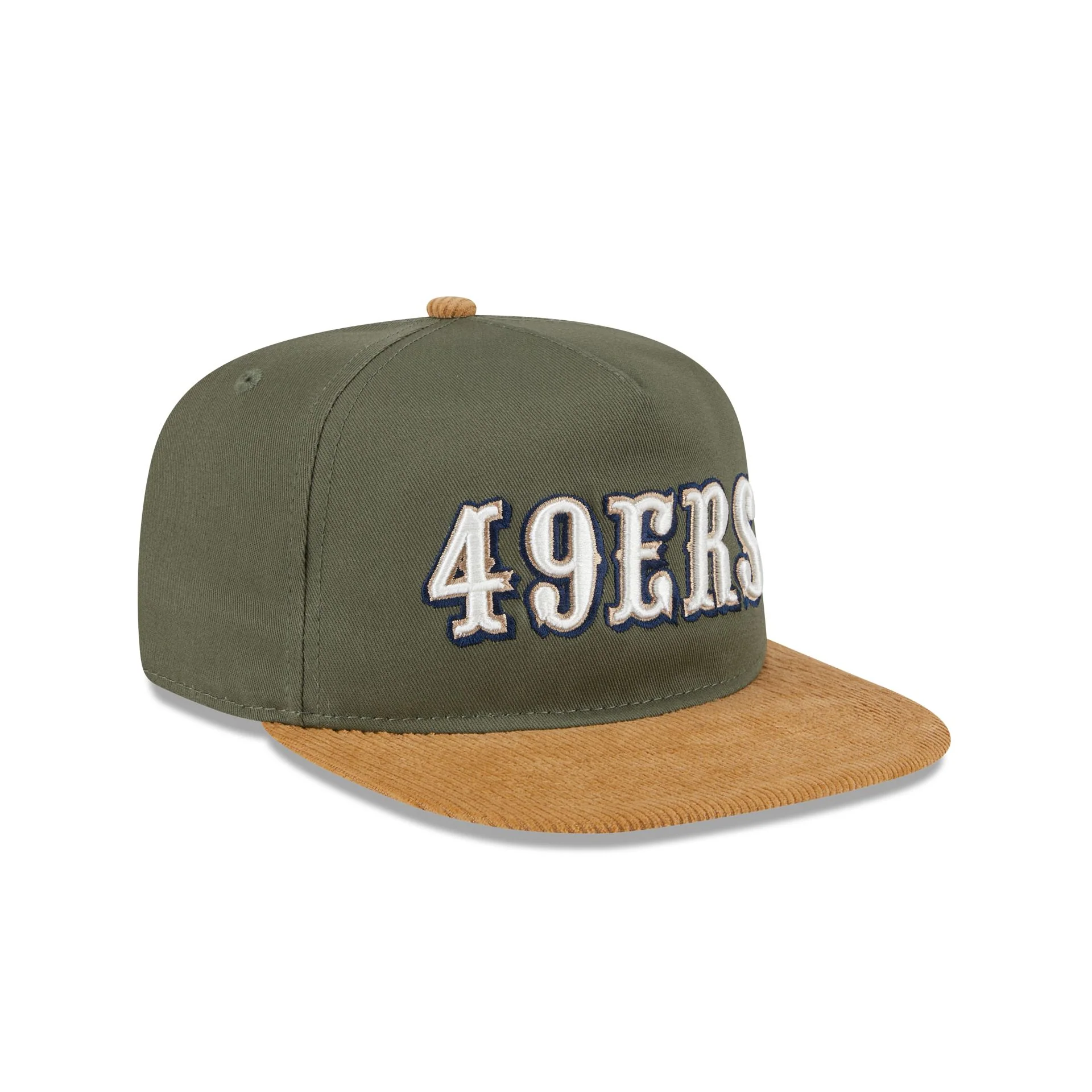 San Francisco 49ers Olive Green Golfer Hat