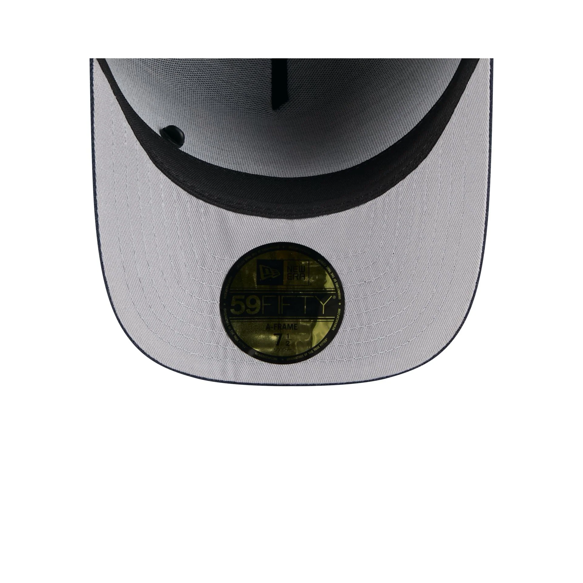 Chicago Bears 2025 Draft Black 59FIFTY A-Frame Fitted Hat