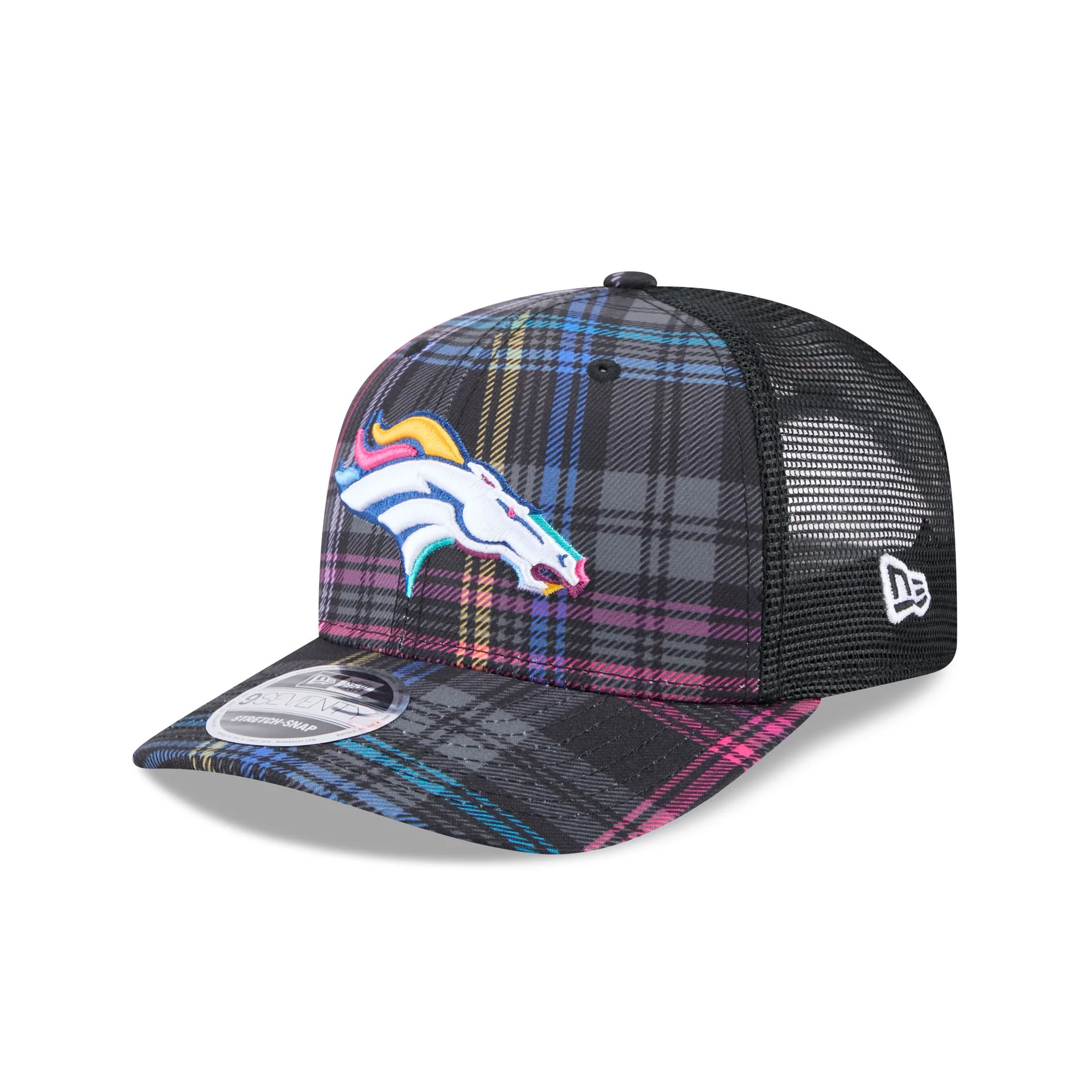 Denver Broncos 2024 Crucial Catch 9SEVENTY Trucker Hat