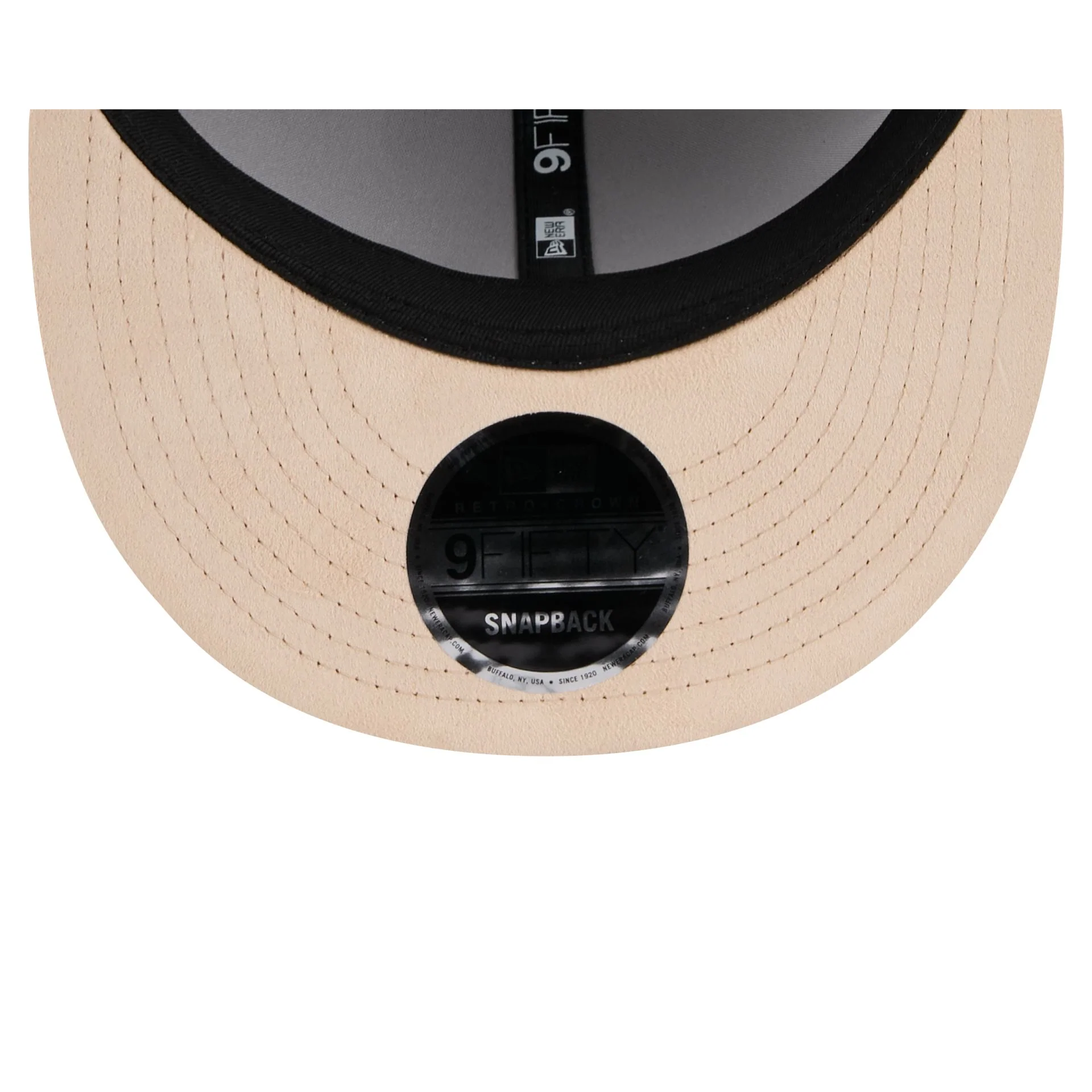 Miami Marlins Stone Suede Retro Crown 9FIFTY Snapback Hat