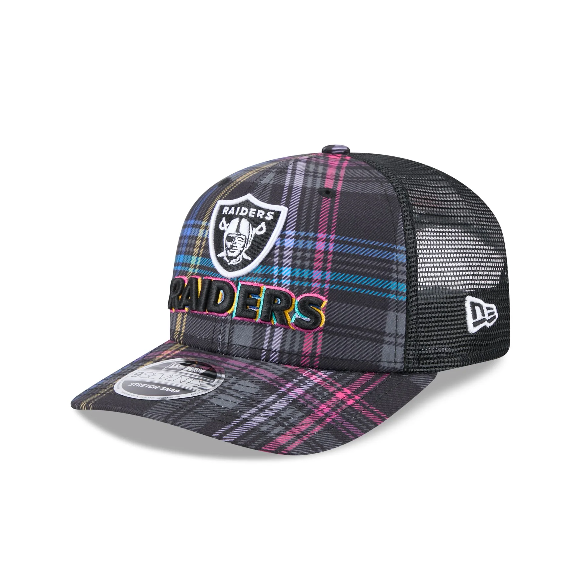 Las Vegas Raiders 2024 Crucial Catch 9SEVENTY Trucker Hat