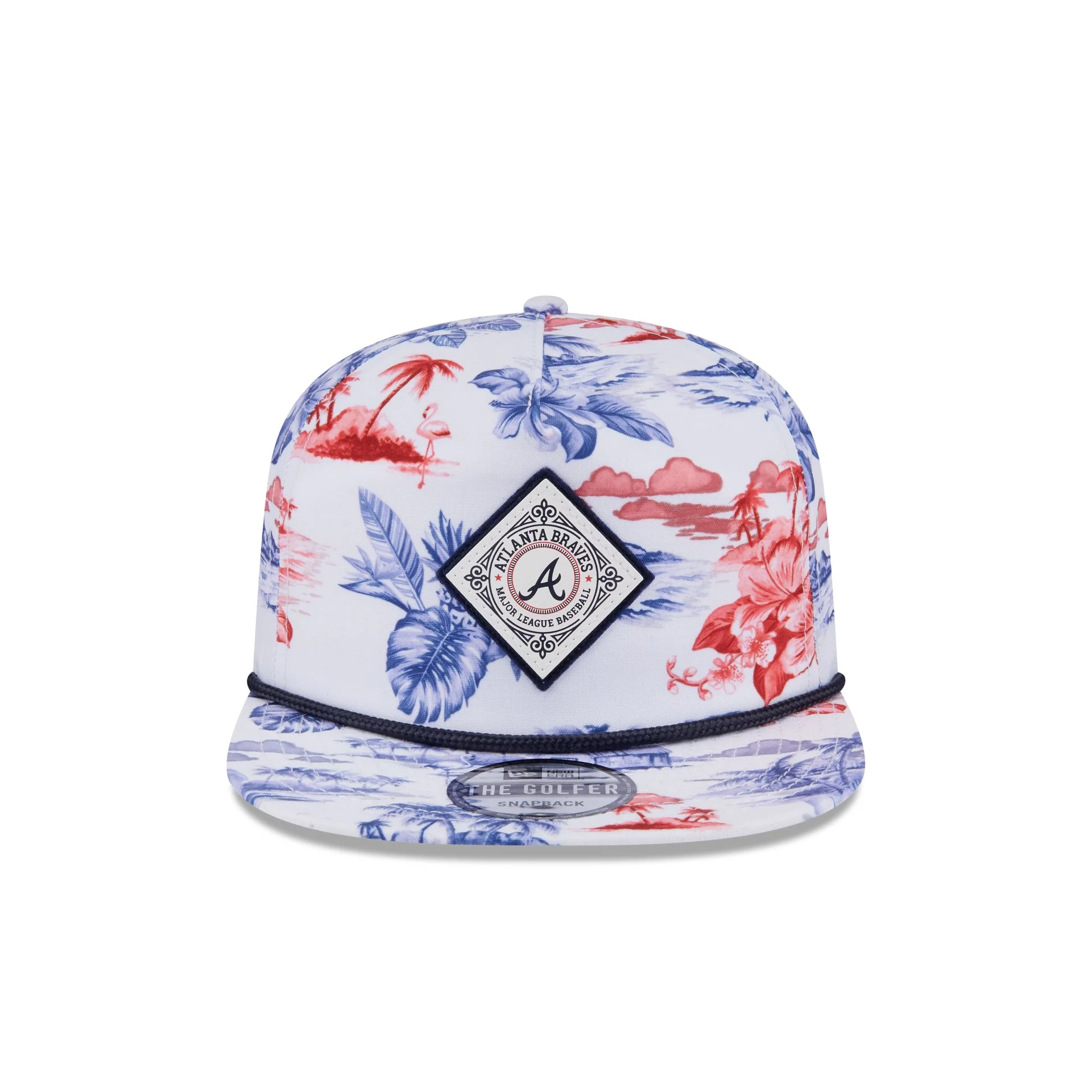 Atlanta Braves Printed Golfer Hat