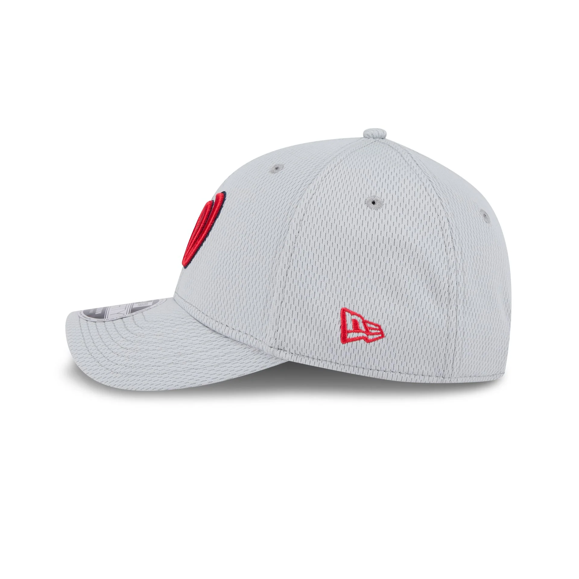 Washington Nationals 2025 Clubhouse Gray 9FORTY M-Crown Snapback Hat
