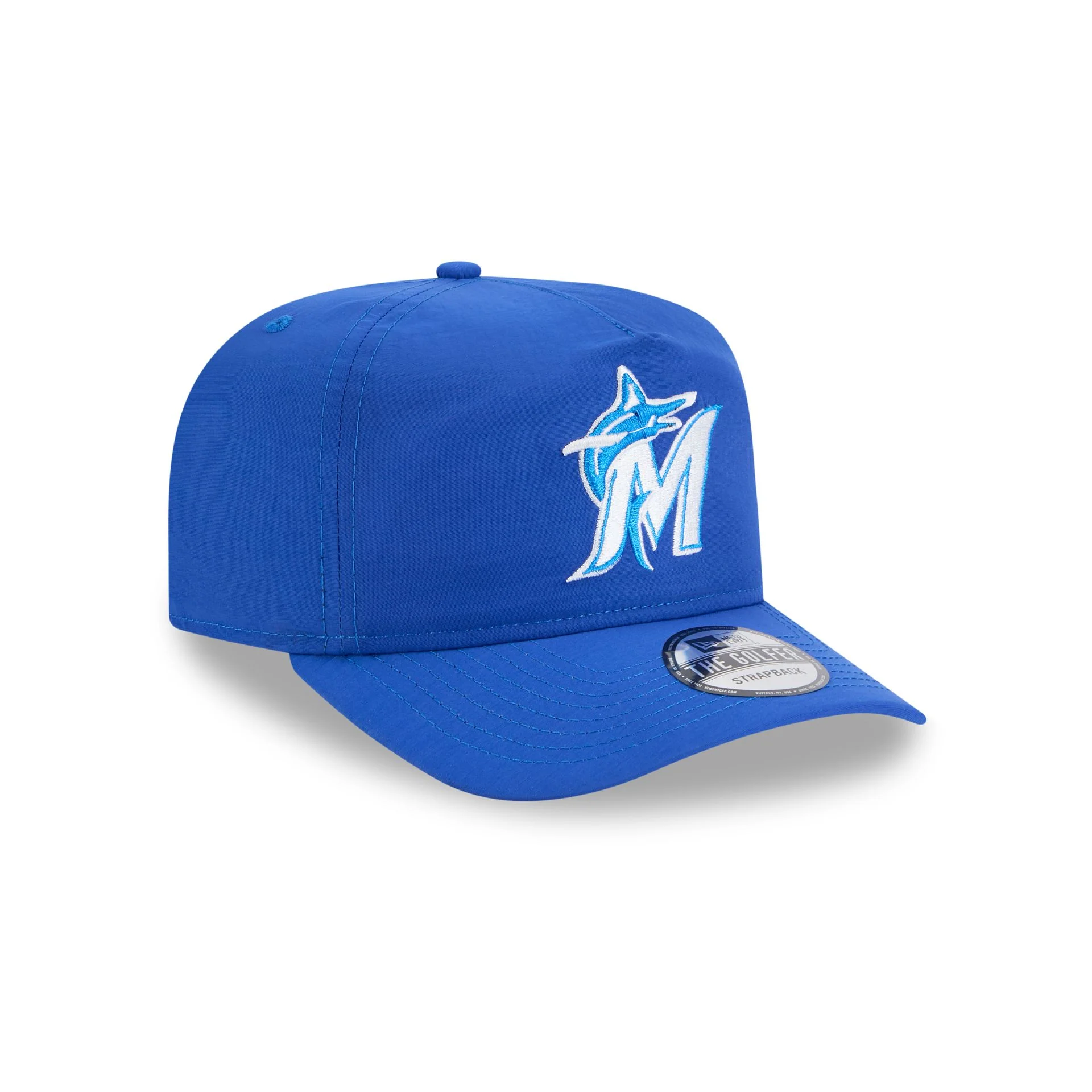Miami Marlins Everyday Nylon Blue Golfer Hat