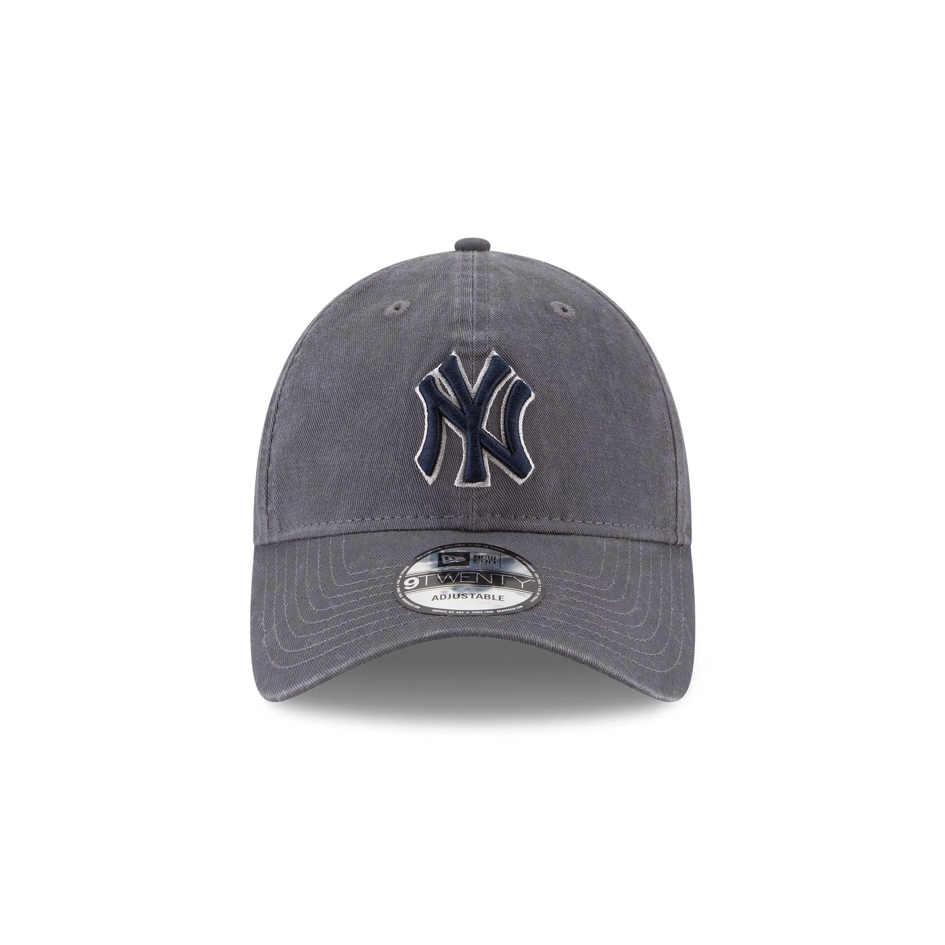 New York Yankees Core Classic Gray 9TWENTY Adjustable Hat