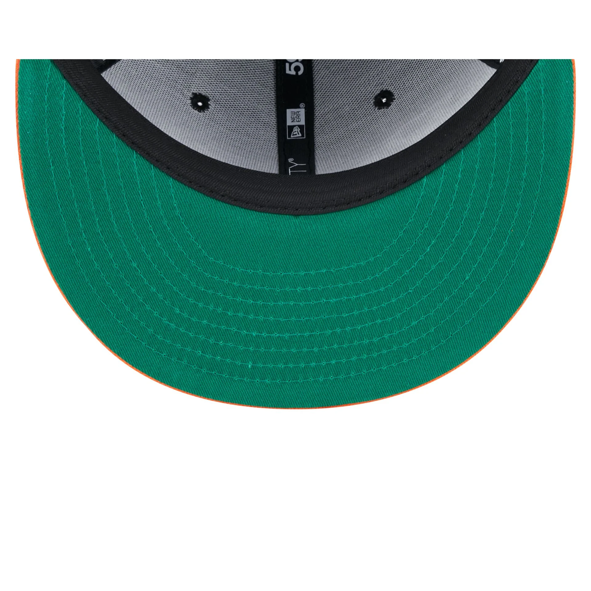 Denver Broncos Faux Leather Crown 59FIFTY Fitted Hat