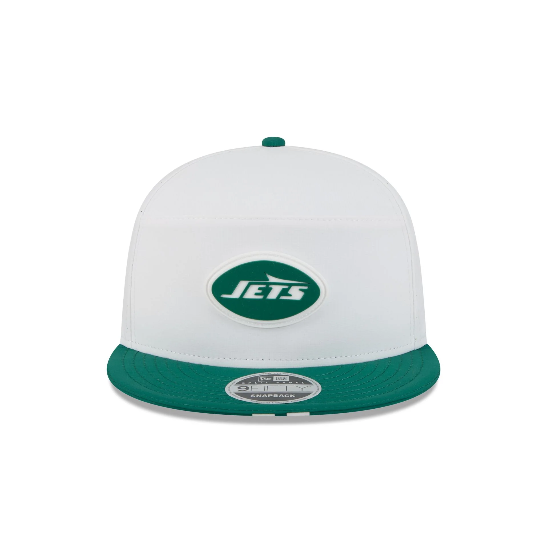 New York Jets 2025 Training Split Panel 9FIFTY Snapback Hat